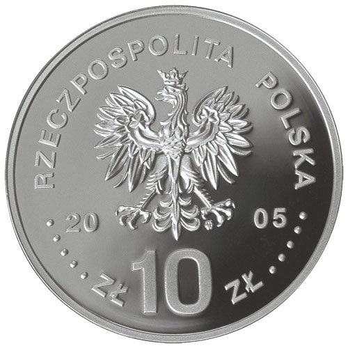 10 zł, Poczet królów i książąt polskich: Stanisław August Poniatowski (1732-1798), popiersie, 2005