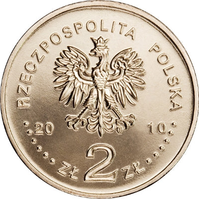 2 zł, Miasta w Polsce - Trzemeszno, 2010