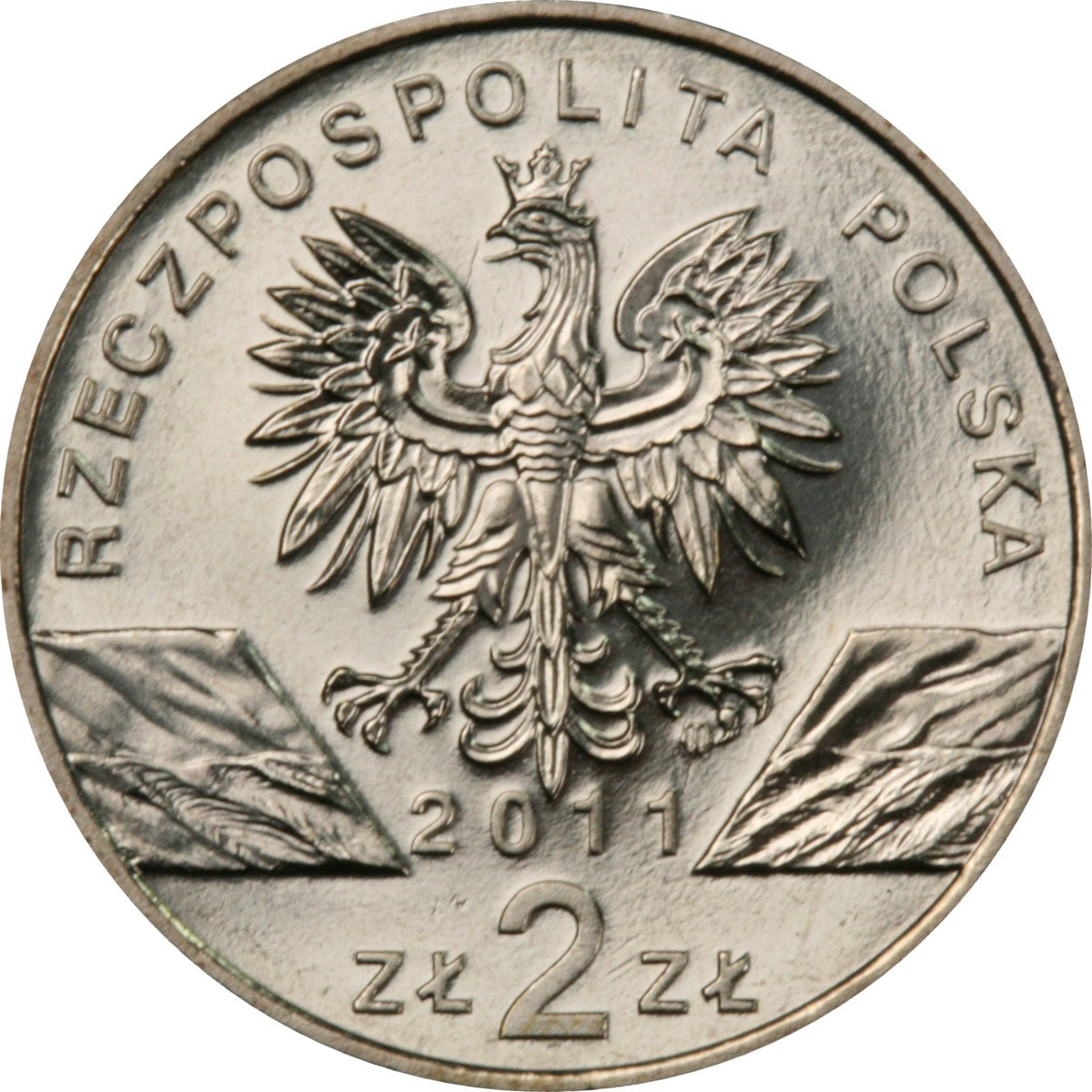 2 zł, Zwierzęta świata - Borsuk (łac. Meles meles), 2011