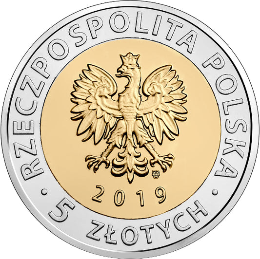 5 zł, Kopiec Wyzwolenia - Odkryj Polskę, 2019