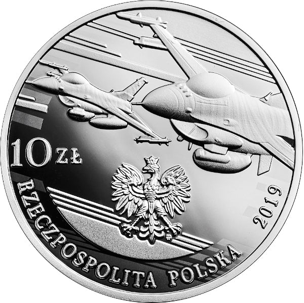 10 zł, 100-lecie polskiego lotnictwa wojskowego, 2019