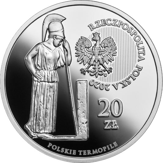 20 zł, Polskie Termopile - Węgrów, 2020