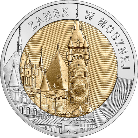 5 zł, Zamek w Mosznej - Odkryj Polskę, 2022
