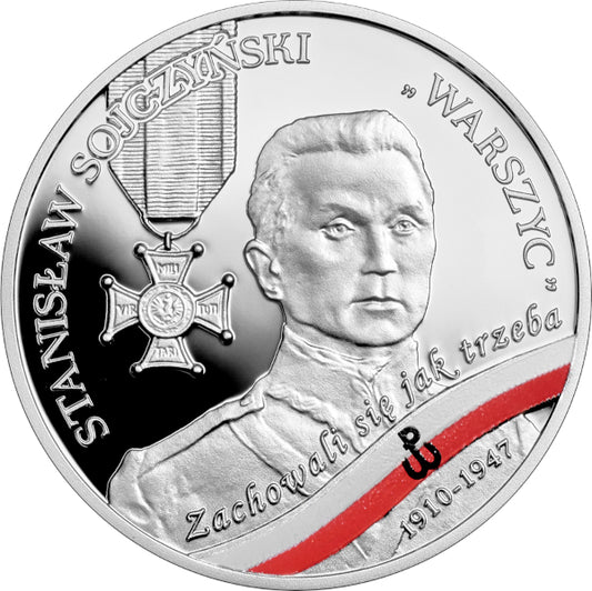 10 zł, Wyklęci przez komunistow żołnierze niezłomni - Stanisław Sojczyński „Warszyc”, 2023