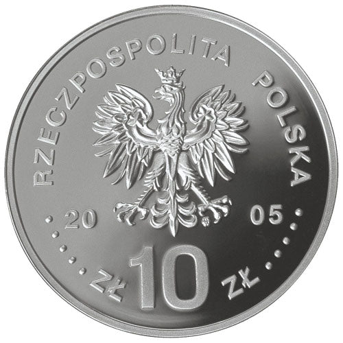 10 zł, Poczet królów i książąt polskich: Stanisław August Poniatowski (1732-1798), półpostać, 2005