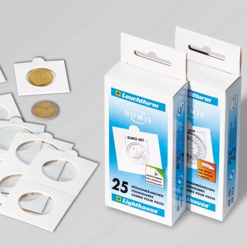 Holdery do monet 27,5 mm (do monet 2 zł NG) - 10 sztuk